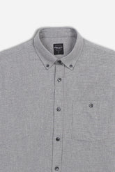 CAMICIA FANTASIA QUADRI FLANELLA GRIGIO